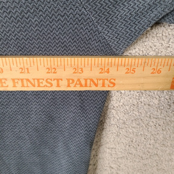 Tommy Bahama Shirt Mens XL Gray Polo Modal Blend Zig Zag‎ Golf Rugby Comfort - Picture 8 of 10